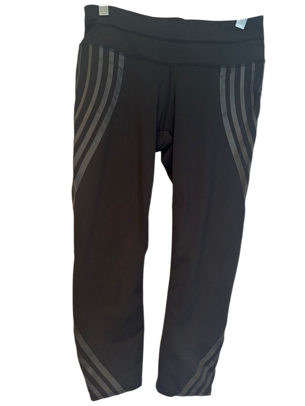 Athleta Women’s Black Gel Sonar Reflective Dot Cropped Leggings in size Small